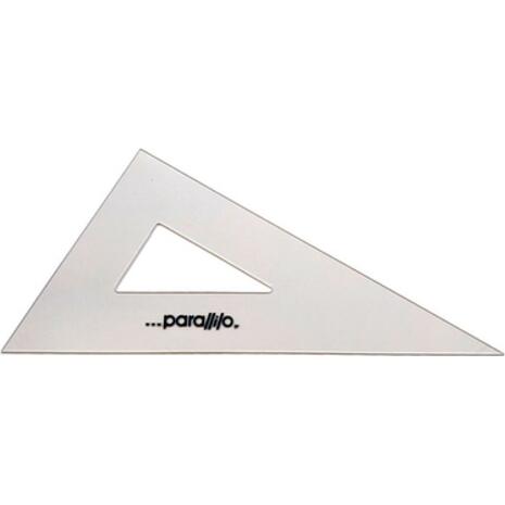 Γεωμετρικό σχήμα τρίγωνο Parallilo 60o 25cm με πατούρα
